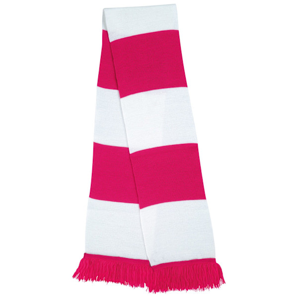 Result Winter Essentials Team Vinterhalsduk One Size Fuchsia/Vit Fuchsia/White One Size