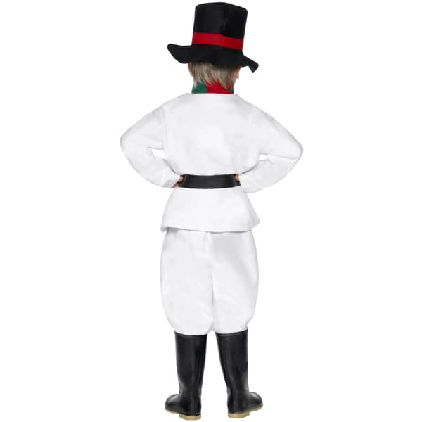 Smiffys Barn/Barn Snögubbe Kostymset 4-6 År Vit/Svart White/Black/Red 4-6 Years