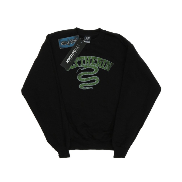 Harry Potter Herr Slytherin Sport Emblem Sweatshirt XL Svart Black XL