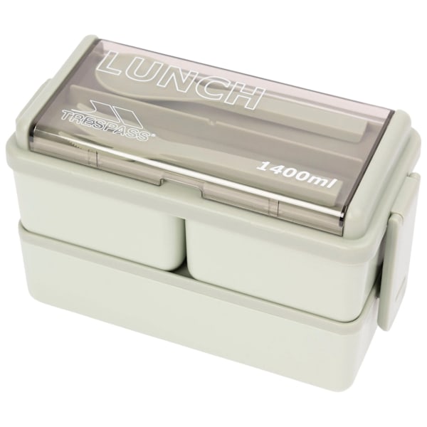 Trespass Bento Lunch Box En Storlek Grön Green One Size