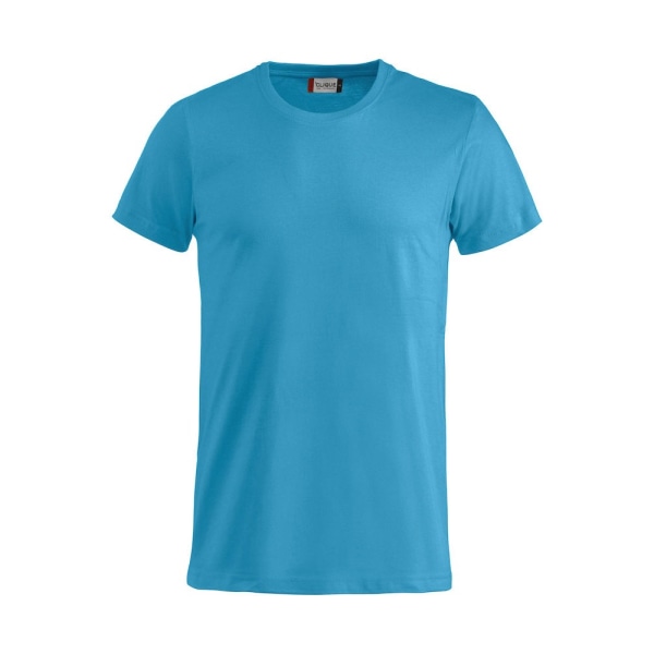 Clique Herr Basic T-Shirt XXL Turkos Turquoise XXL