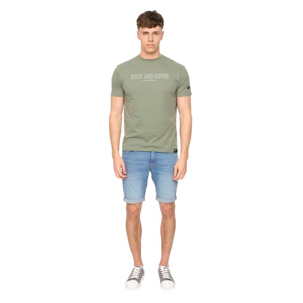 Duck and Cover Herr Walpole T-shirt L Oliv Olive L