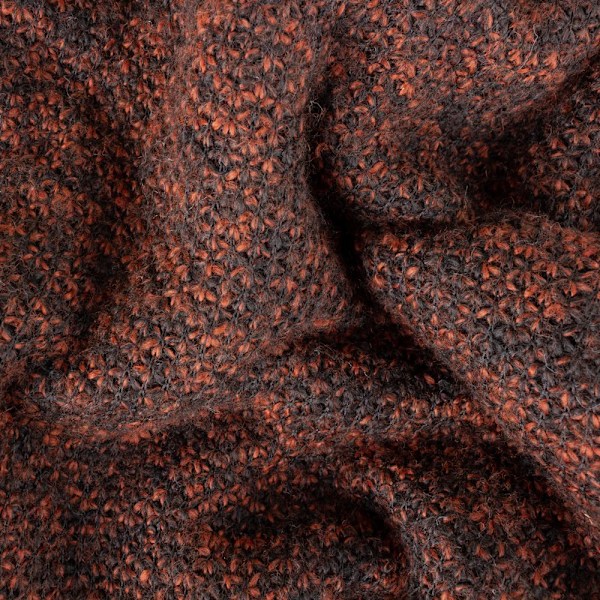 Furn Nurrel Stickad Överkast 180cm x 130cm Rost Rust 180cm x 130cm
