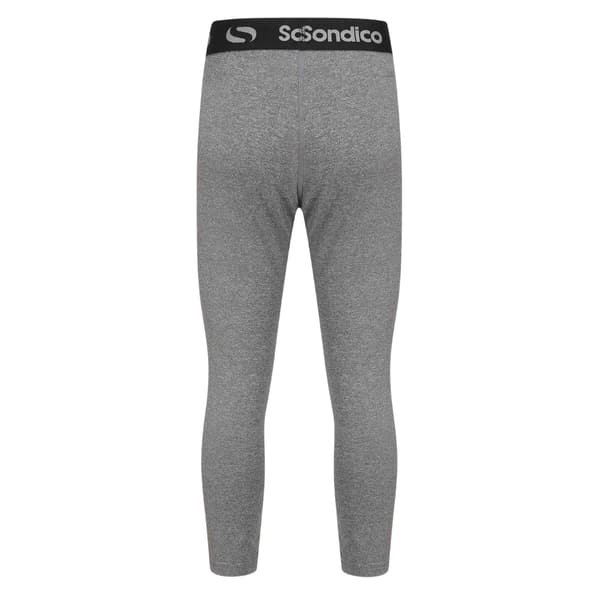 Sondico Pojkar 3/4 Tights 13 År Grå Grey 13 Years