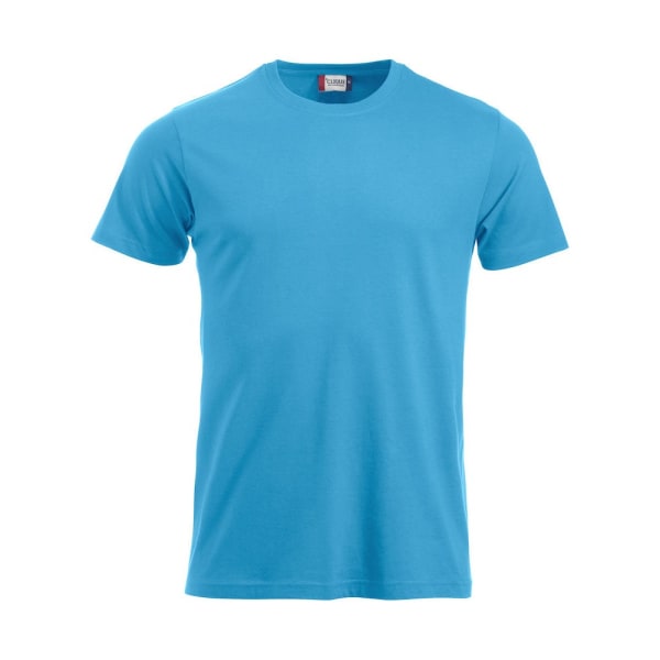 Clique Mens New Classic T-Shirt S Turkos Turquoise S
