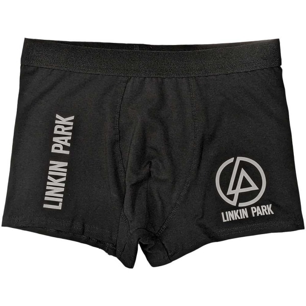 Linkin Park unisex koncentriska boxer för vuxna M Svart Black M