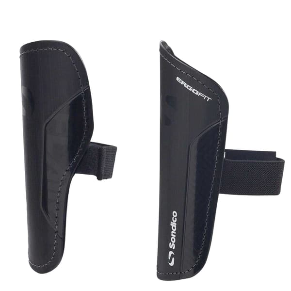 Sondico Benskydd för barn/ungdomar S Svart/Vit Black/White S