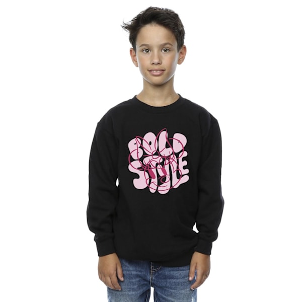 Disney Boys Minnie Mouse Bold Style Sweatshirt 3-4 år Svart Black 3-4 Years