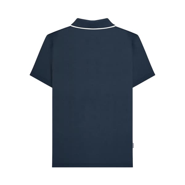 Lambretta Herr Gingham Pikétröja S Marinblå Navy S