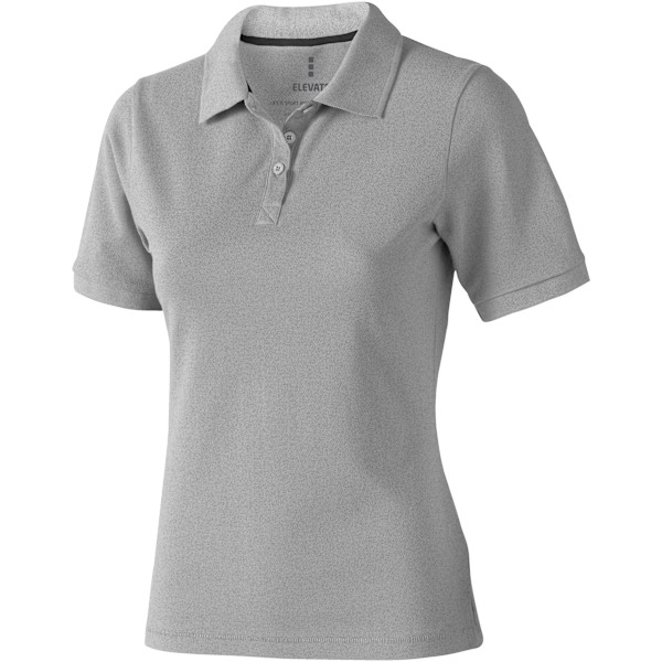 Elevate Calgary Kortärmad Dampolo XL Grå Melange Grey Melange XL
