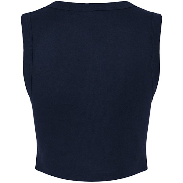 Bella + Canvas Dam/Damer Muscles Micro-Rib Tank Top XS Soli Solid Navy XS