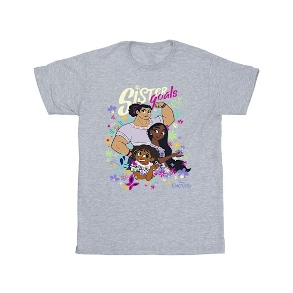 Disney Boys Encanto Sister Goals T-shirt 3-4 år Sports Grey Sports Grey 3-4 Years