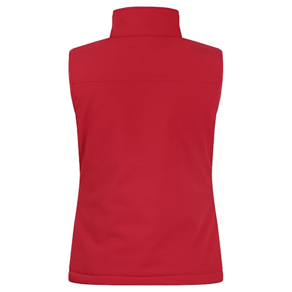 Clique Dam/Kvinnor Softshell Paneler Väst M Röd Red M
