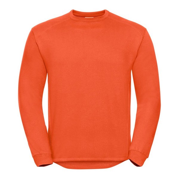 Russell Herr Spotshield Heavy Duty Crew Neck Sweatshirt 3XL Ora Orange 3XL