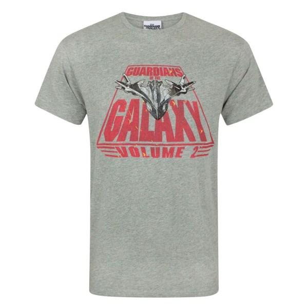 Guardians Of The Galaxy Mens Vol 2 T-shirt XXL Grå Grey XXL