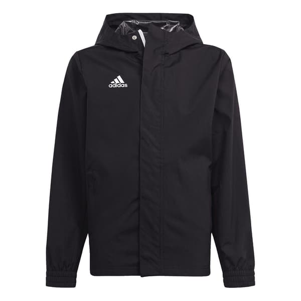 Adidas Herr Entrada 22 Allvädersjacka S Svart/Vit Black/White S