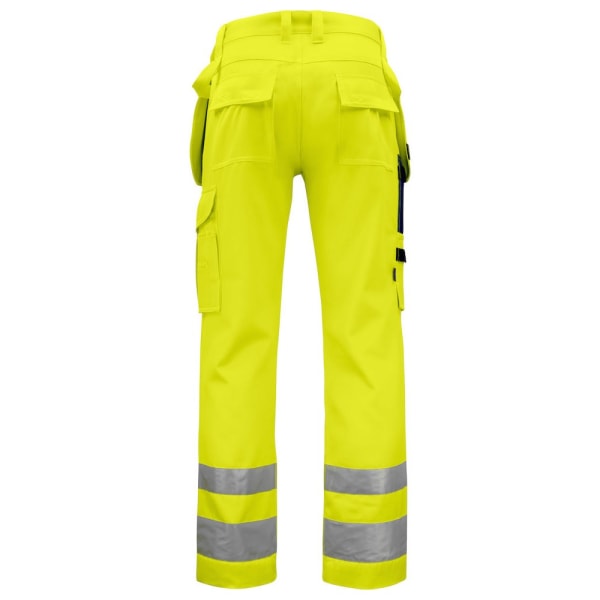 Projob Herr High-Vis Byxor 30R Gul/Navy Yellow/Navy 30R