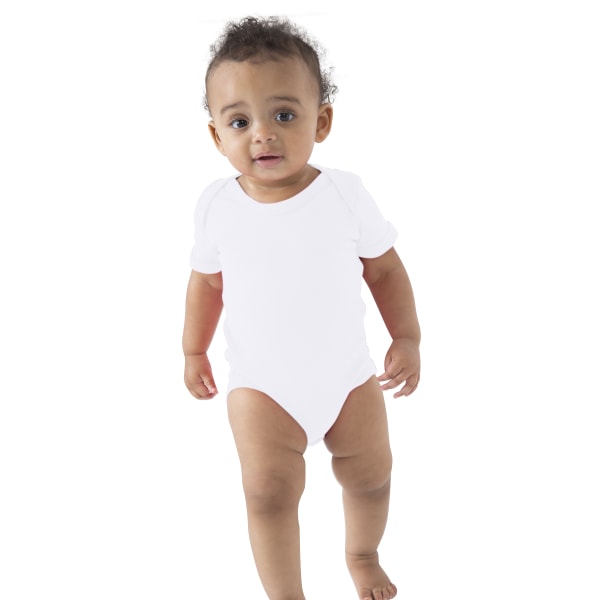 Baby Babybody / Baby och småbarnskläder 0-3 Ekologisk Vit Organic White 0-3