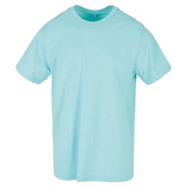 Bygg ditt varumärke T-shirt för män Rund hals L Beryl Blue Beryl Blue L