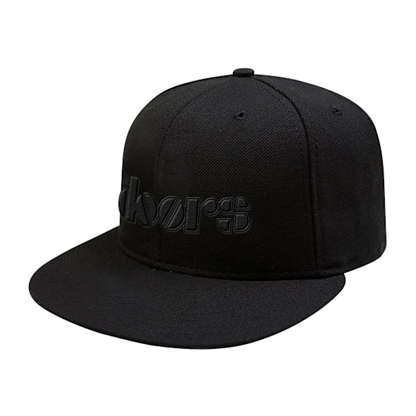 The Doors Unisex Adult Logo Snapback Cap One Size Black Black One Size