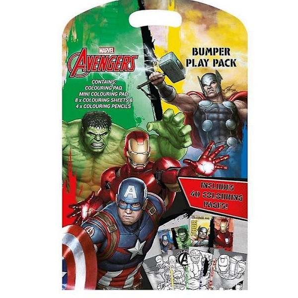 Marvel Avengers Färgset (14-pack) En Storlek Flerfärgad Multicoloured One Size