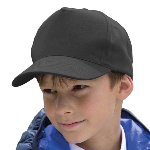 Result Headwear Barn/Barn Boston 65/35 Polycotton Cap One Black One Size