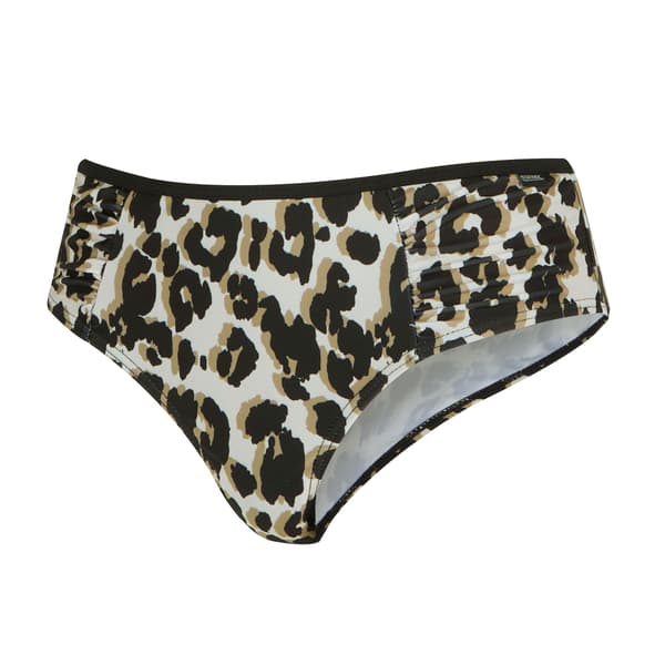 Regatta Aceana Leopardmönstrad bikiniunderdel för dam 8 UK Natural 8 UK