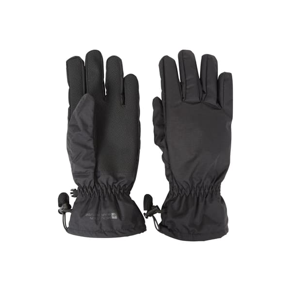 Mountain Warehouse Vattentäta Ripstop-handskar för Herrar XL Svart Black XL