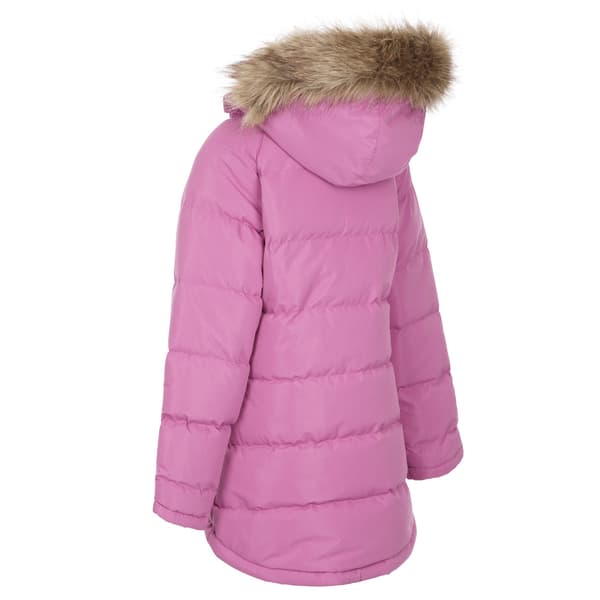 Trespass Flickor Unik Vadderad Jacka 5-6 År Djuprosa Deep Pink 5-6 Years