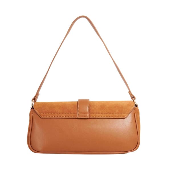 Dune London Delsees Axelremsväska i mocka One Size Tan Tan One Size