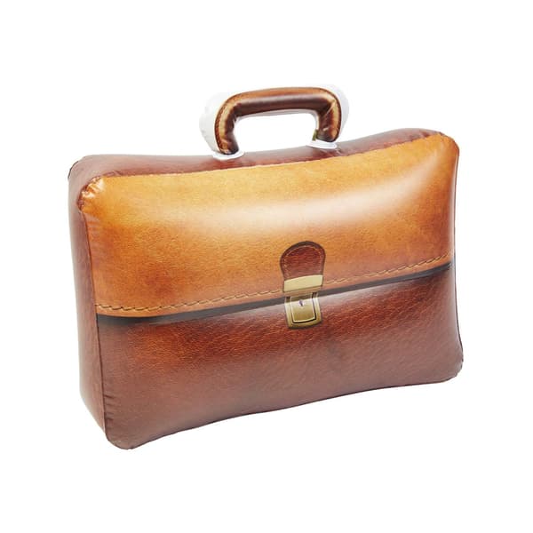 Smiffys Inflatable Briefcase, Brun, One Size Brown One Size