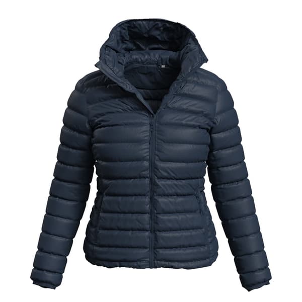Stedman Dam/Dam Lux Vadderad Jacka L Midnattsblå Midnight Blue L