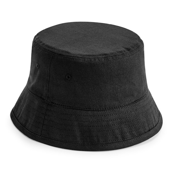 Beechfield Unisex Vuxen Organisk Bomull Bucket Hat L-XL Svart Black L-XL