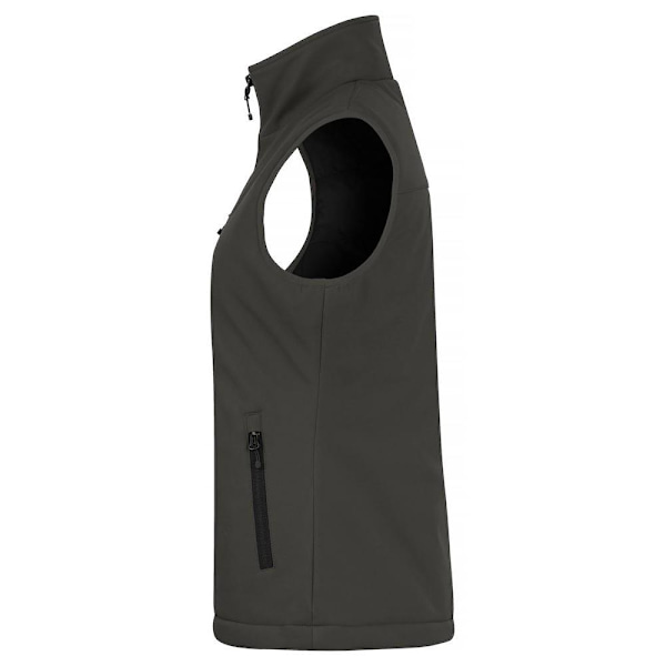 Clique Dam/Dam Softshell Paneler Gilet S Mörkgrå Dark Grey S