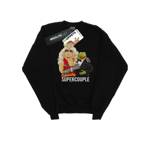 Disney Mens The Muppets Celebrity Supercouple Sweatshirt XXL Bl Black XXL