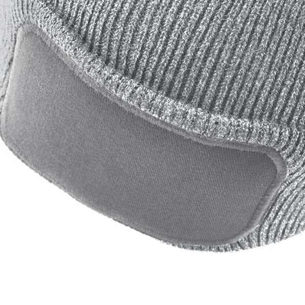 Beechfield Unisex Enfärgad Vintermössa / Huvudbonad (Perfekt för Heather Grey One Size