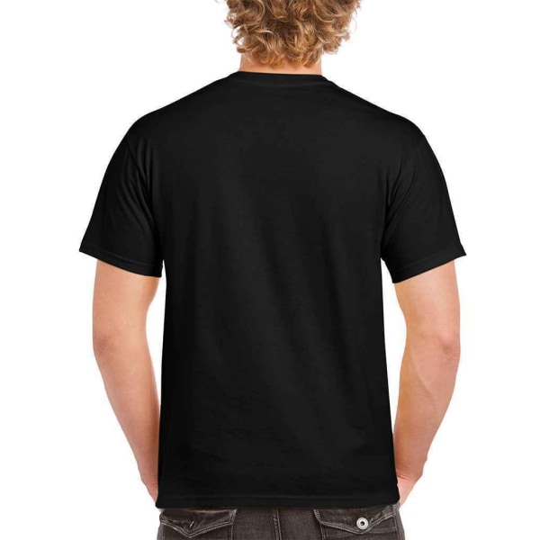 Gildan Mens Hammer Heavyweight T-Shirt M Svart Black M