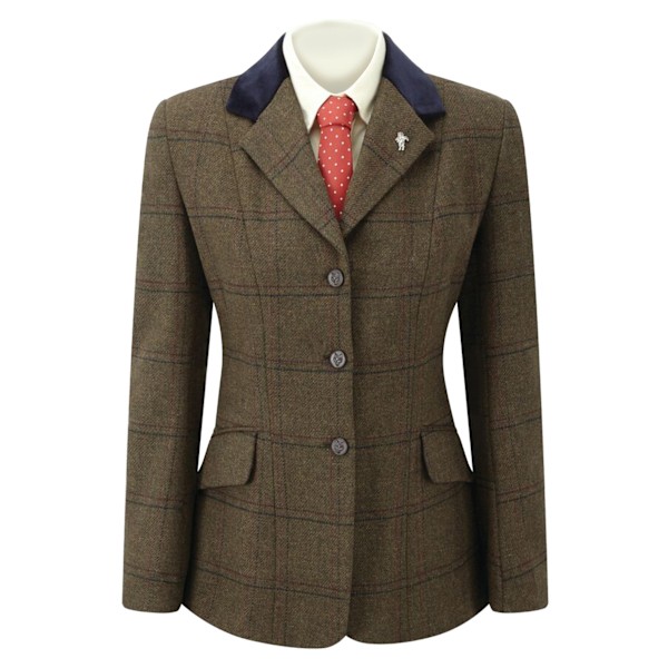 Caldene TEX Flickor Silverdale Tävling Kavaj 32 Tum Brun Brown 32 Inch