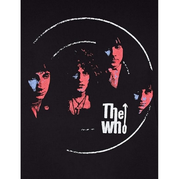 The Who Unisex Adult Soundwaves Bomull T-shirt XXL Svart Black XXL