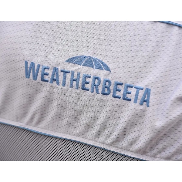 Weatherbeeta Air-Tec Standard-Neck Horse Cooler Rug 6´ 9 Vit White/Blue 6´ 9