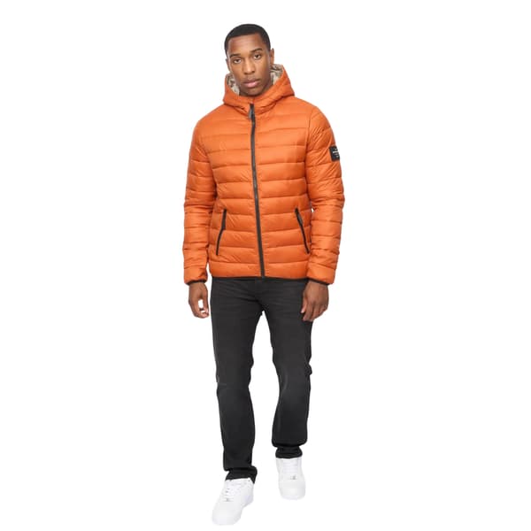 Crosshatch Gattering MVE-jacka för män M Bränd orange Burnt Orange M