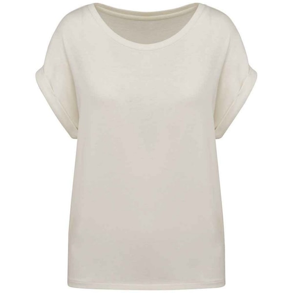 Native Spirit Dam/Kvinnor Rullärm T-shirt M Elfenben Ivory M