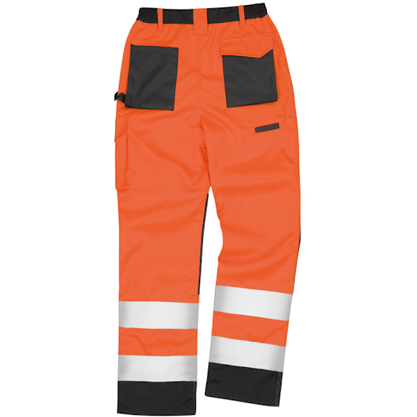 Result Safeguard Vuxen Unisex Hi Viz Cargo Byxor 2XL Hi Vis Hi Vis Orange 2XL