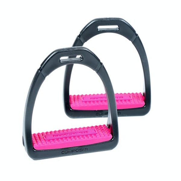 Compositi Barns/Barn Premium Profil Häststigbyglar En Storlek Hallon Raspberry One Size