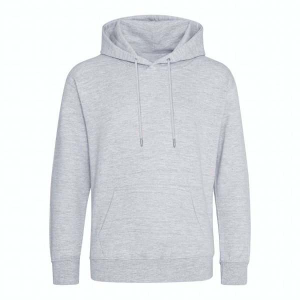 Awdis Mens Organic Hoodie S Grey Heather Grey Heather S