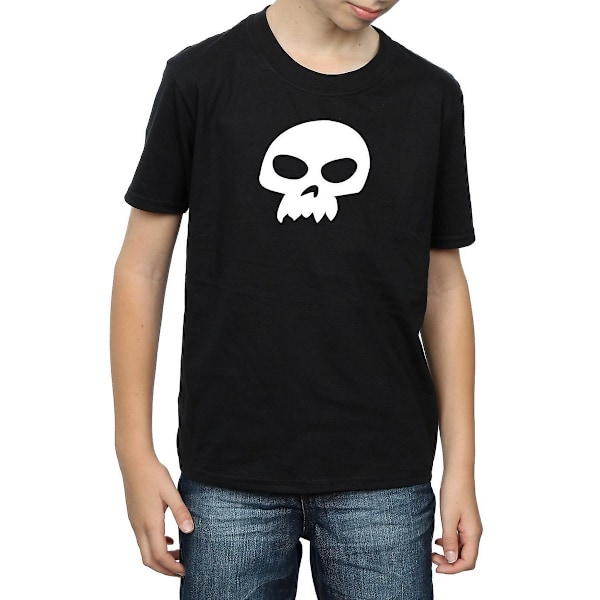 Toy Story Pojkar Sid´s Dödskalle Bomulls T-shirt 7-8 År Svart Black 7-8 Years
