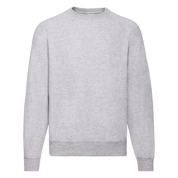 Fruit Of The Loom Raglanärm Belcoro® Sweatshirt M Heat Heather Grey M