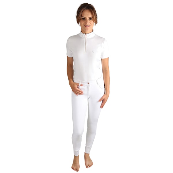 HyFASHION Dam/Dam Roka Royal Breeches 26R Vit/Roséguld White/Rose Gold 26R