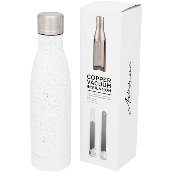 Avenue Vasa Prickig Koppar Vakuumisolerad Flaska En Storlek Vit White One Size