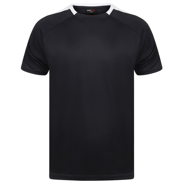 Finden och Hales Unisex Team T-Shirt 3XL Svart/Röd Black/Red 3XL